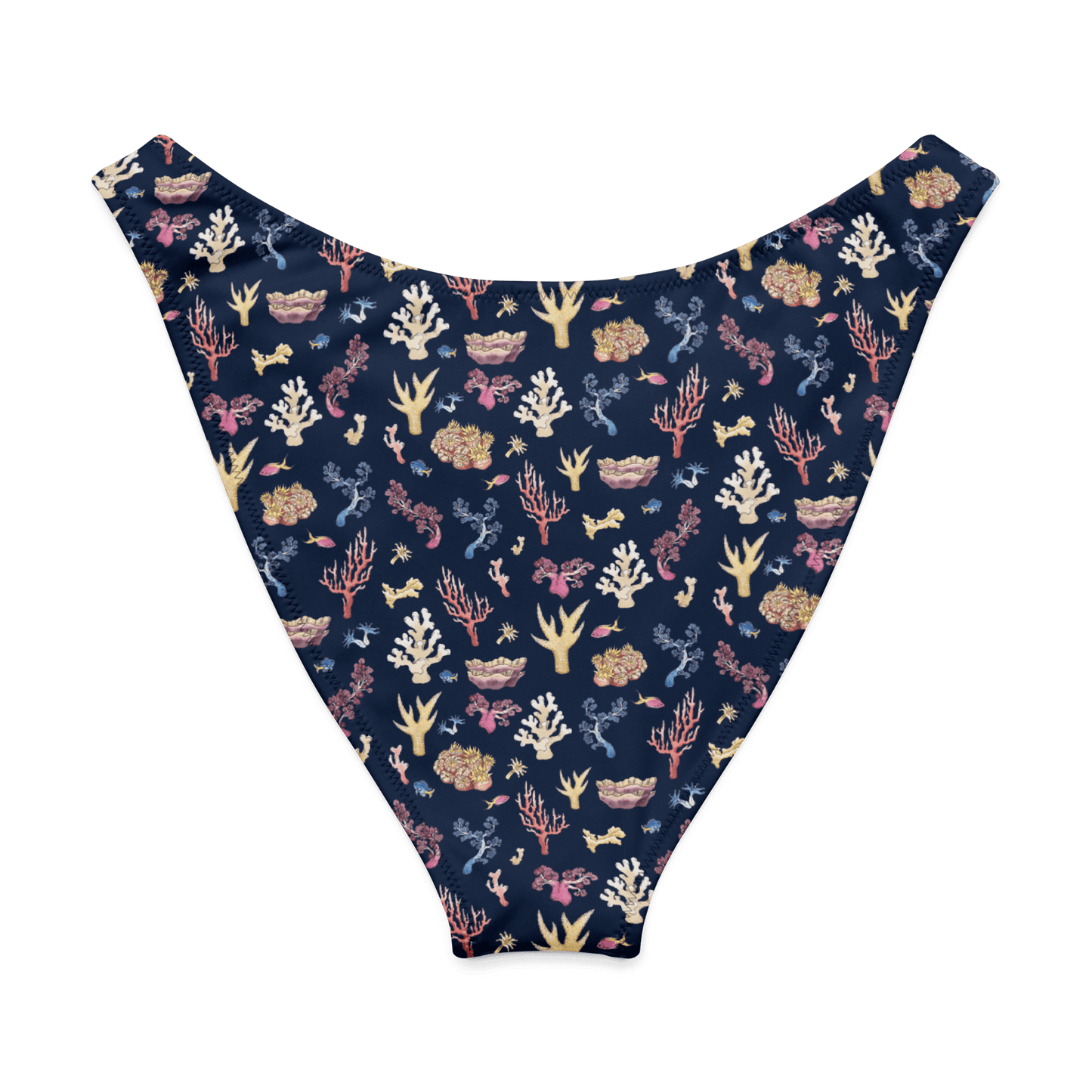 Coral Eco V-Cut Bikini Bottom