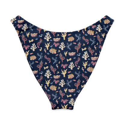 Coral Eco V-Cut Bikini Bottom