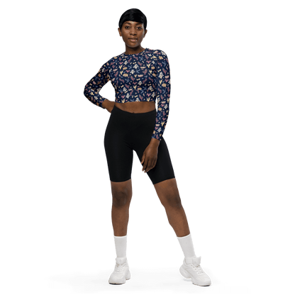 Coral Eco Crop Rashguard