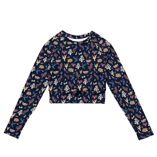 Coral Eco Crop Rashguard