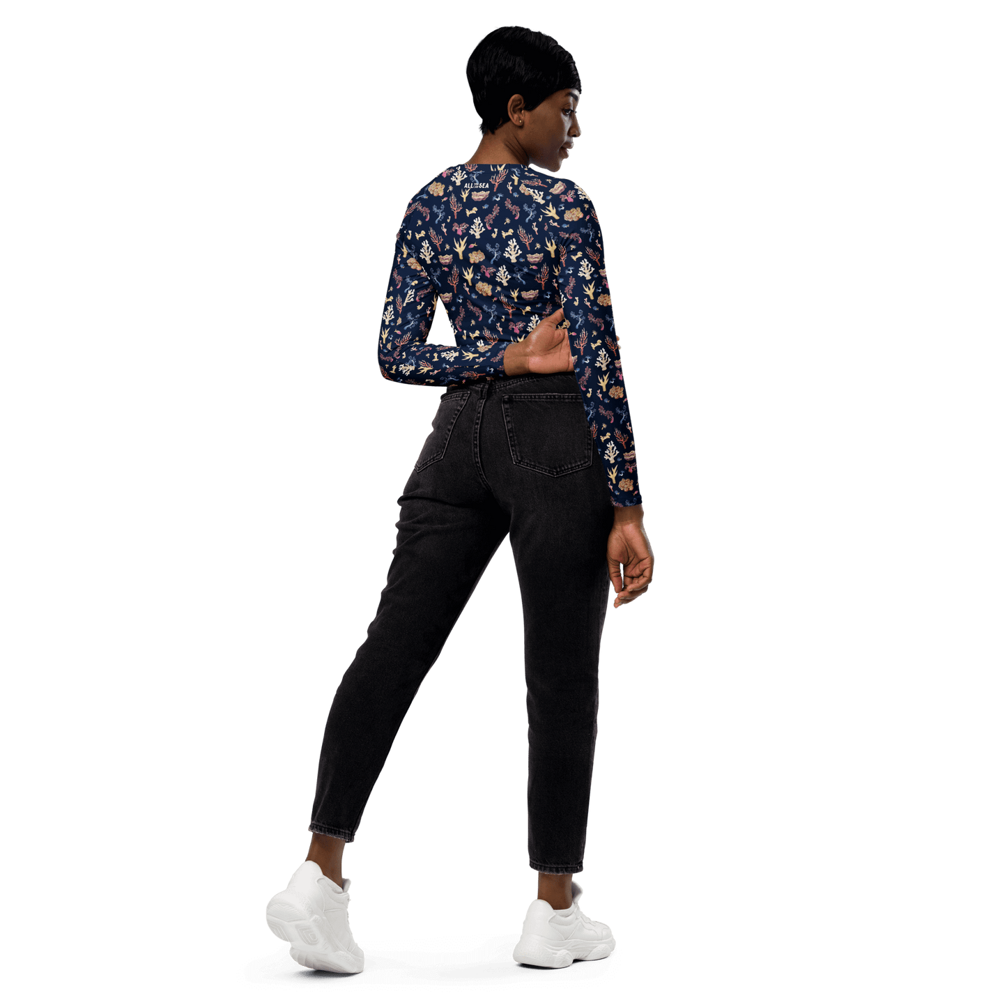 Coral Eco Crop Rashguard