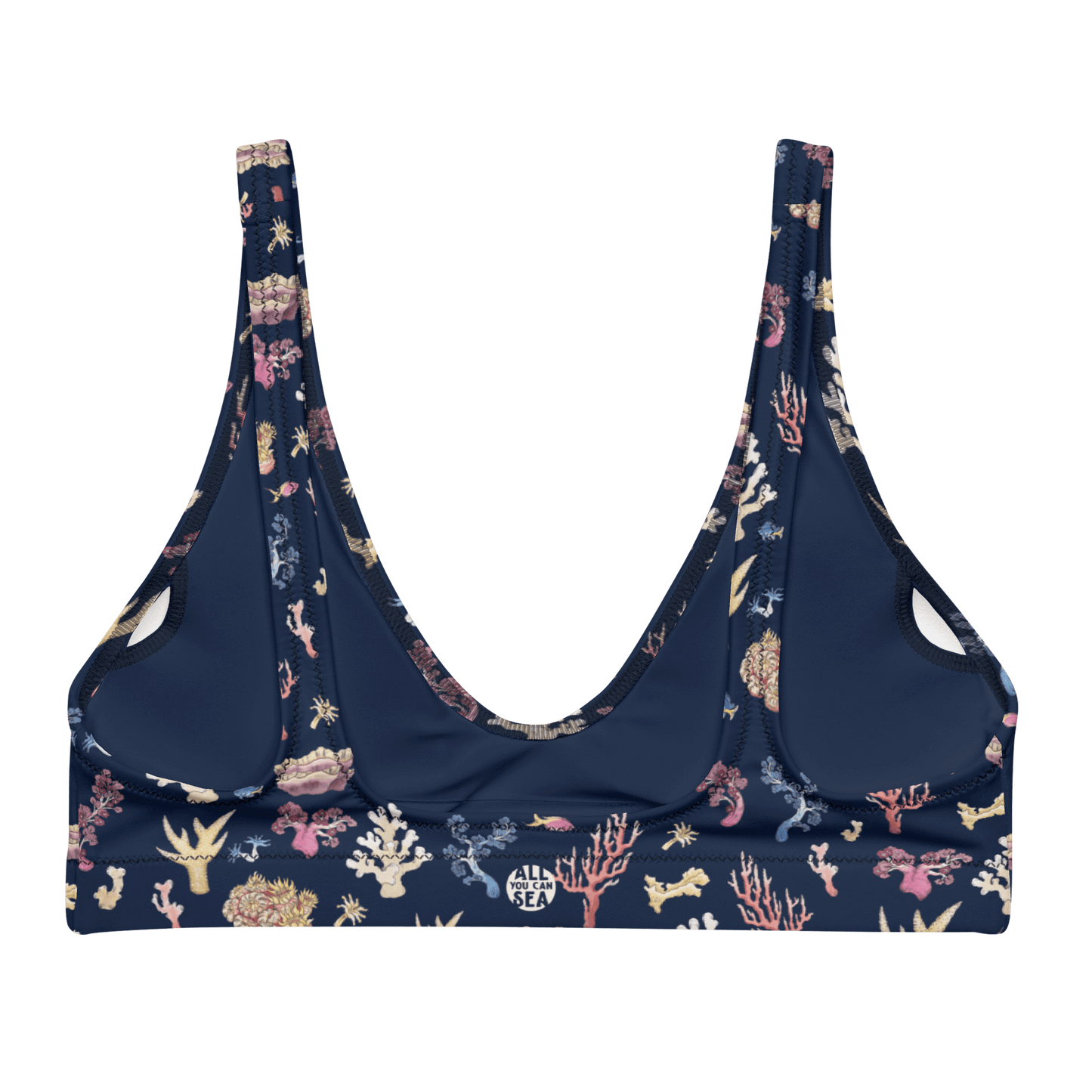 Coral Eco Bikini Top