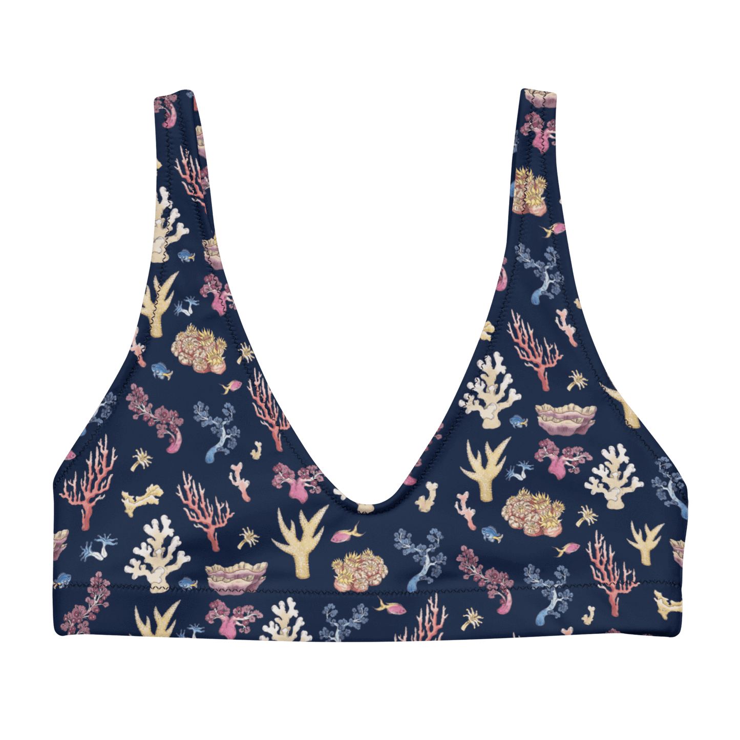 Coral Eco Bikini Top