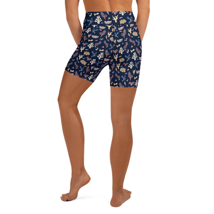 Coral Yoga Shorts