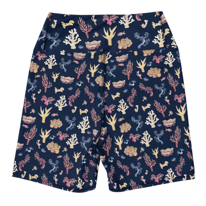 Coral Yoga Shorts