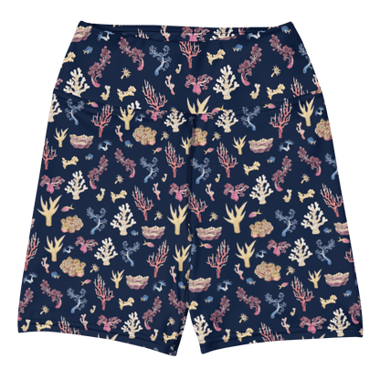 Coral Yoga Shorts
