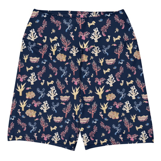 Coral Yoga Shorts