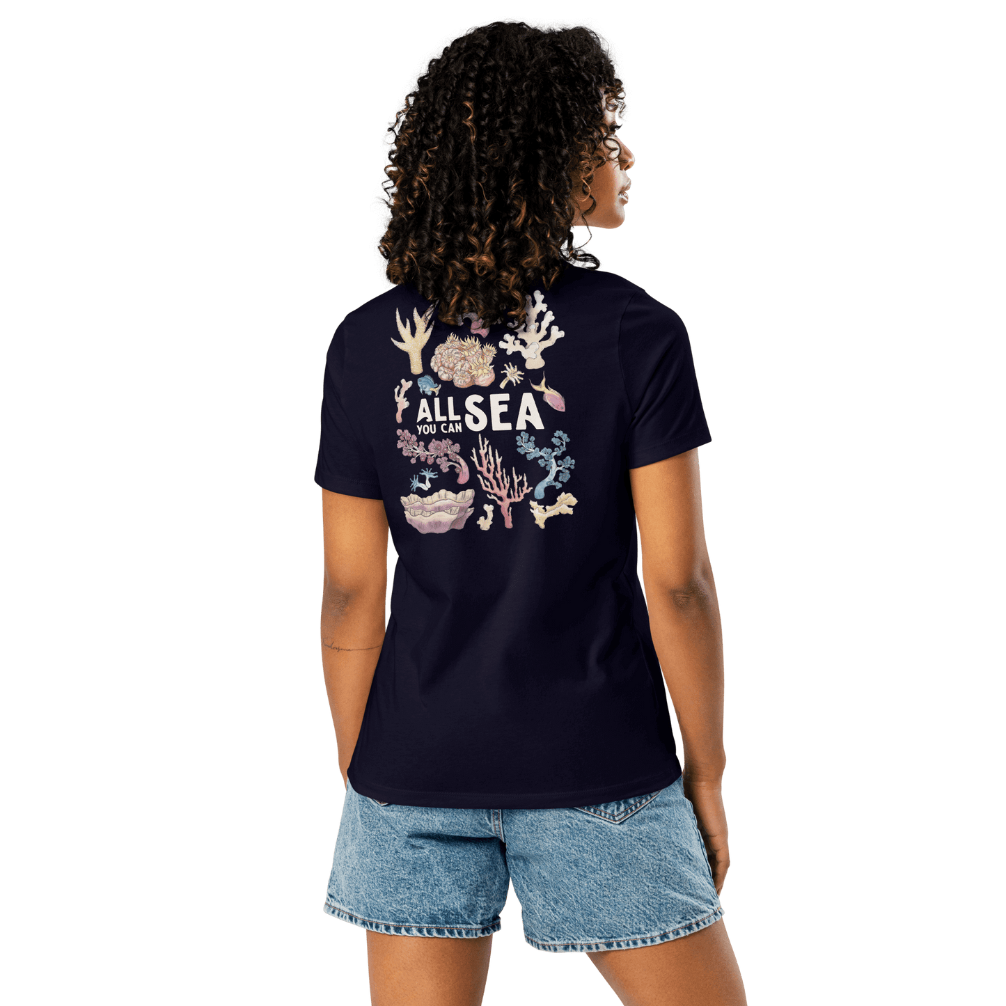Coral Women's Relaxed T-Shirt