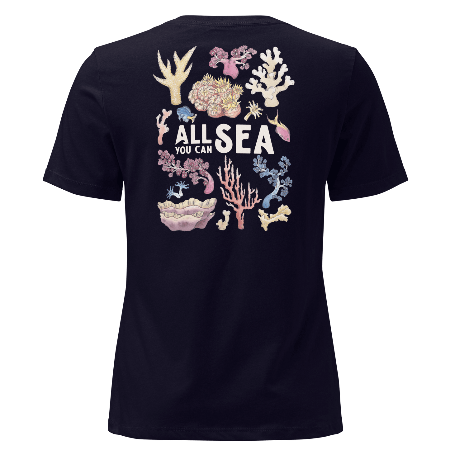 Coral Women's Relaxed T-Shirt